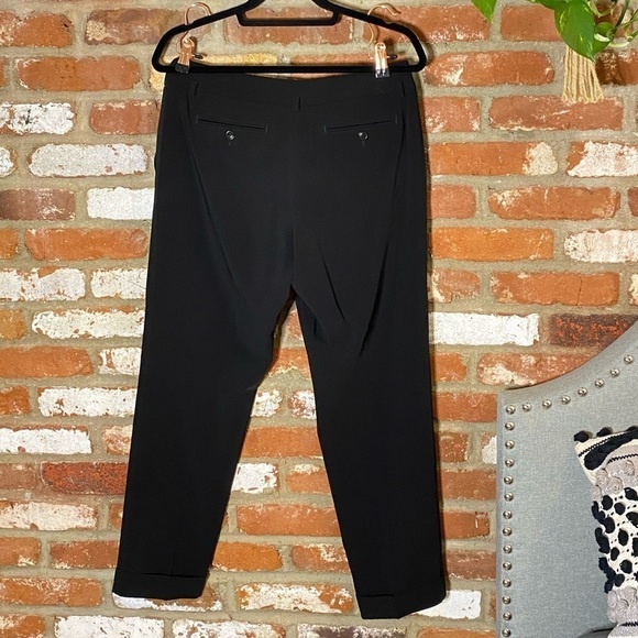 Weekend by Maxmara Black Sella Cropped Pants size 8 - Picture 10 of 10